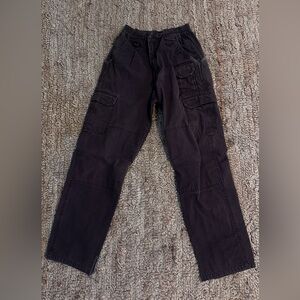 Brown cargo jeans